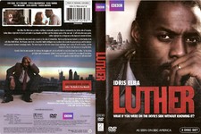 Luther 1 - Idris Elba TV Series BBC, 2 DVD Set, 2010 W/case 0324CD