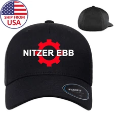 Nitzer Ebb That Total Age Black Hat Baseball Cap Size S/M & L/XL