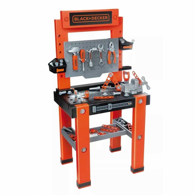 smoby black and decker tool bench