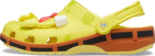 Crocs Spongebob Squarepants Classic Clog Mens Sizes 3-13 Womens Sizes 5-12 - Picture 5 of 6