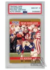 Joe Montana 1990 Pro Set Passing Leader Autograph Card #8 PSA/DNA 10
