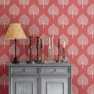 NuWallpaper NU1698 Grove Coral Peel & Stick Wallpaper 20.5'' x 18' New/Sealed