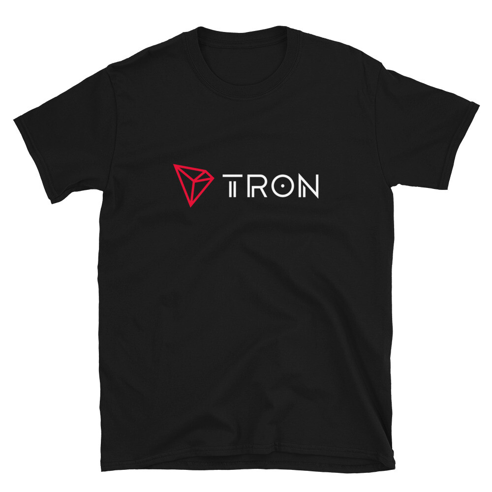 Tron Logo T-shirt crypto trader gift tee | eBay