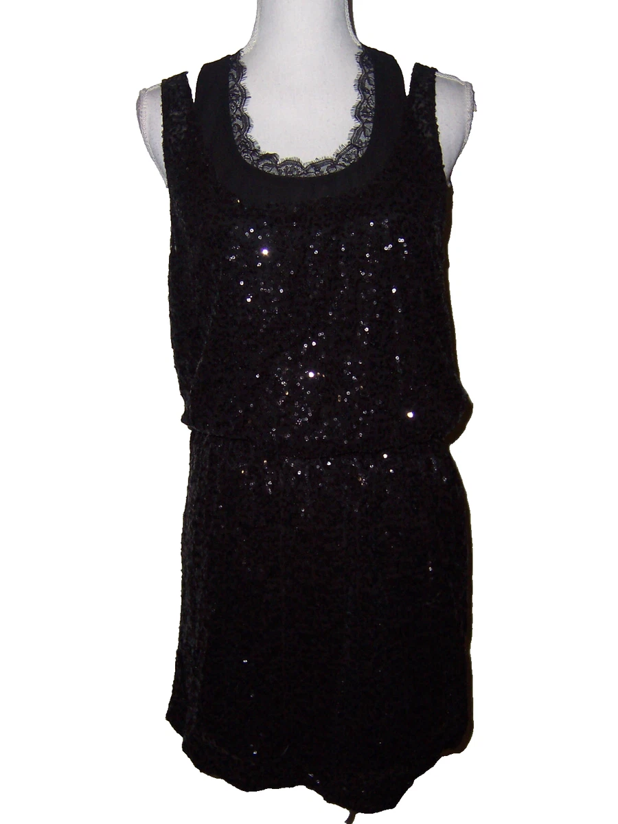 Robe Noire à Paillettes Forever 21 - Taille XS - Super Mignonne Pour Soirée/cocktail