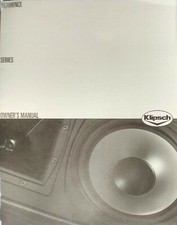 ORIGINAL KLIPSCH REFERENCE SERIES SPEAKERS OWNERS MANUAL