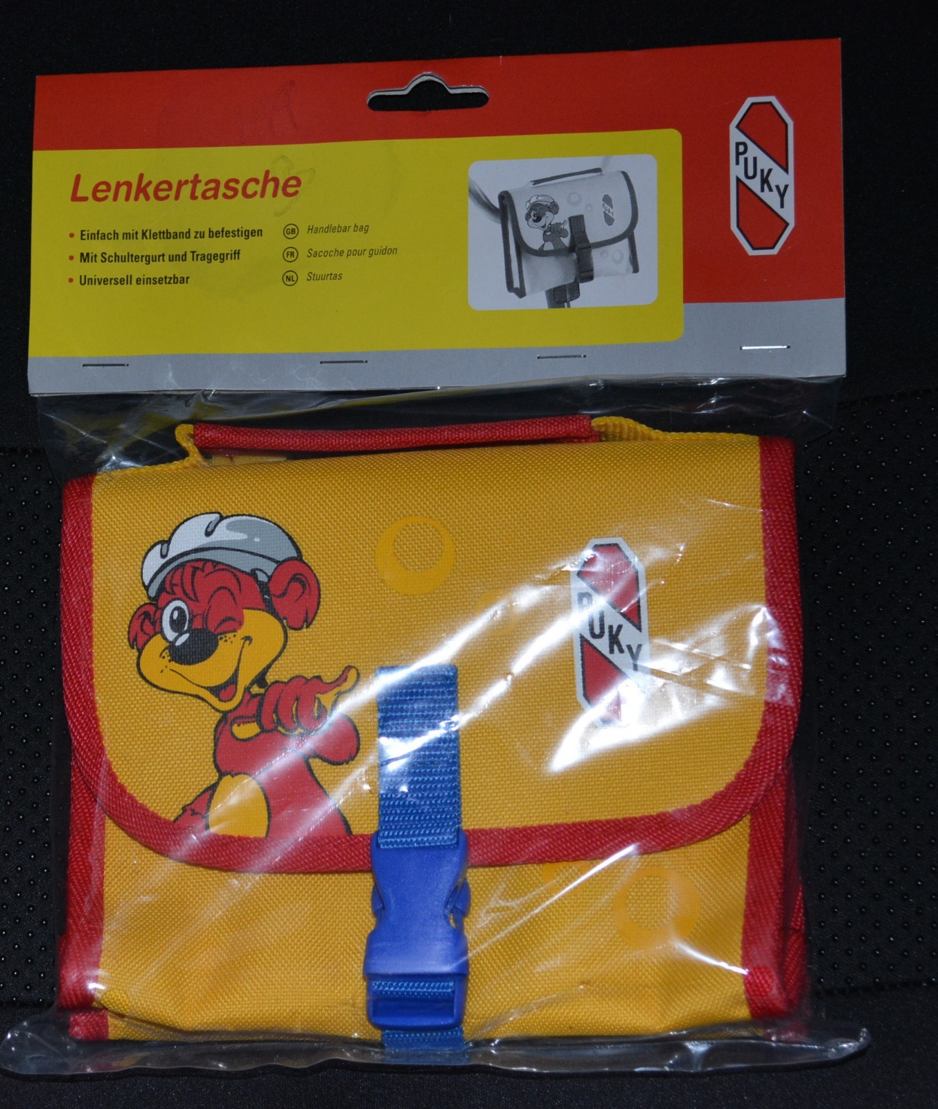 NEW LENKERTASCHE PUKY Bike Handlebar Bag with shoulder strap