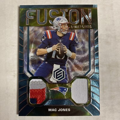 2022 Elements Fusion Mac Jones Dual Patch 12/47 AA