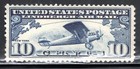 US Stamp Scott #C10, 10c, Air Mail, Lindbergh's Airplane, MNH, VF, SCV$12.50