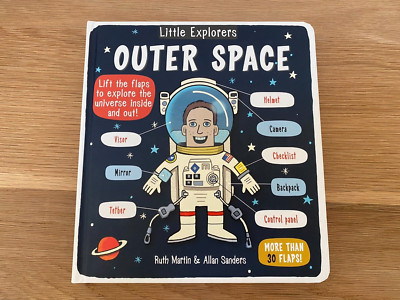Little Explorers Outer Space Board Book Ruth Martin Allan Sanders