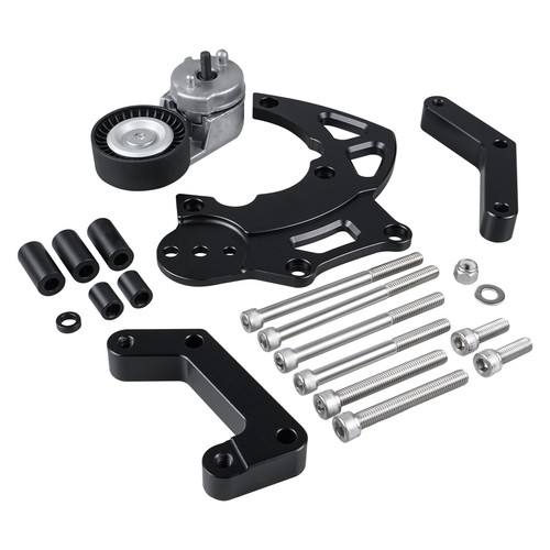 For LS R4 A/C High Mount Bracket w/ Tensioner LQ LS2 LS3 LS6 Vortec Truck SUV - Picture 8 of 11