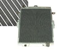 pour Toyota Landcruiser HDJ78 HDJ79 HZJ78 HZJ79 1HZ 4.2L MT Aluminium Radiateur