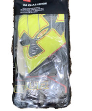 NEW Under Armour UA Challenge Goalie Goalkeeper Gloves Youth Size 10 Yellow/Blk