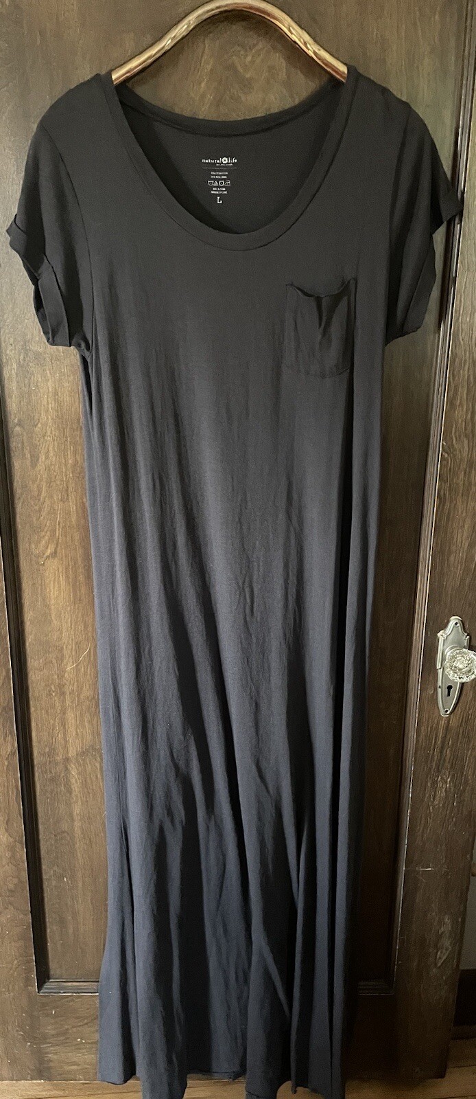 Natural Life Logan Maxi Dress Charcoal Grey Simpl… - image 3