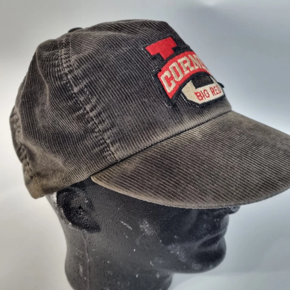 De Colección Cornell University Grande Rojo Pana Snapback Sombrero Gorra Parche Colligate Papá Foto 2 de 4