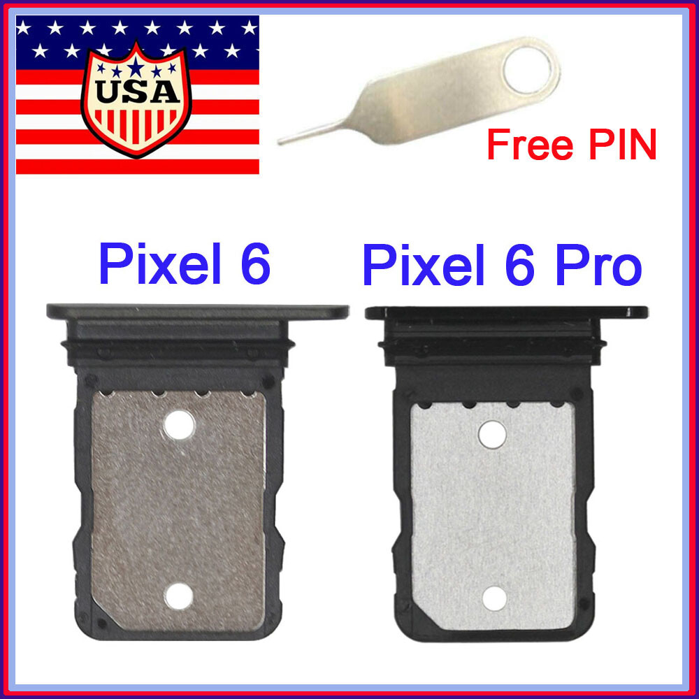 Replacement SIM Card Tray Holder Slot +Free PIN For Google Pixel 6 / 6a / 6  Pro | eBay