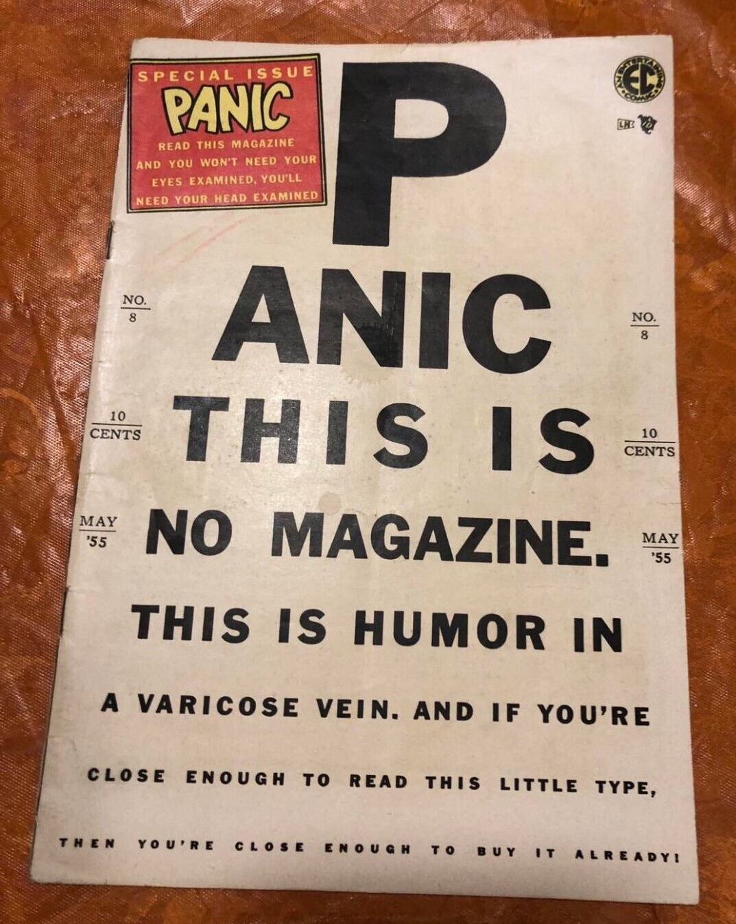 Panic #8 VG (1955, E.C.)