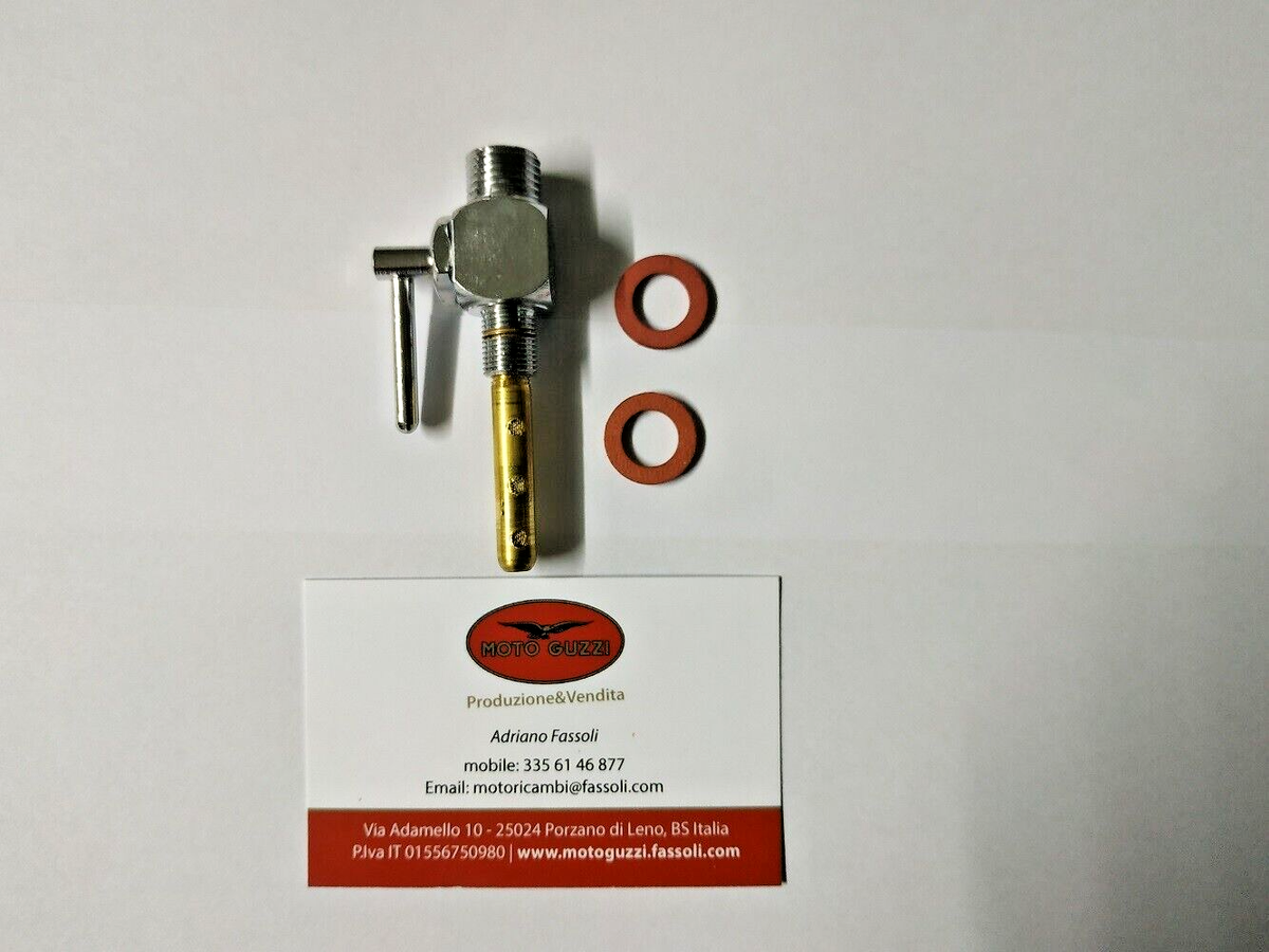 RUBINETTO BENZINA CON GUARNIZIONE MOTO GUZZI LODOLA