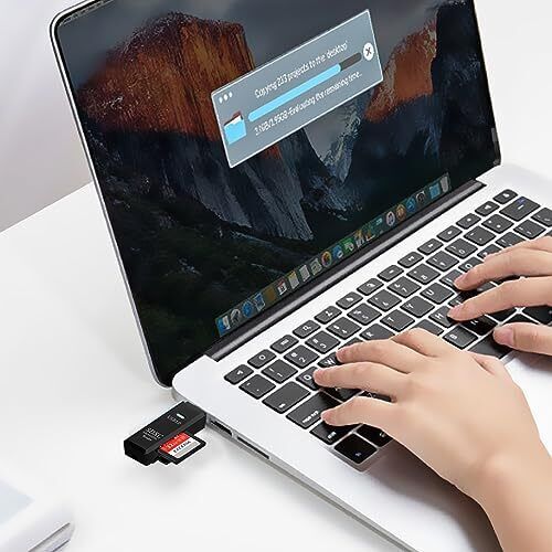 Lettore di schede SD USB 3.0 per PC scheda micro SD a USB adattatore per fotocamera memoria C - Foto 5 di 8