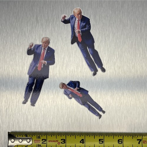 Hojas de pegatinas TRUMP DANCE - 18 triunfos y 3 sellos presidenciales ENVÍO GRATUITO - Imagen 7 de 7