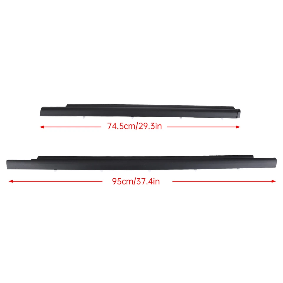 NEW Door Belt Molding Weatherstrip (FULL SET 4PC) Fit Toyota 01-07 SEQUOIA Foto 4 de 4