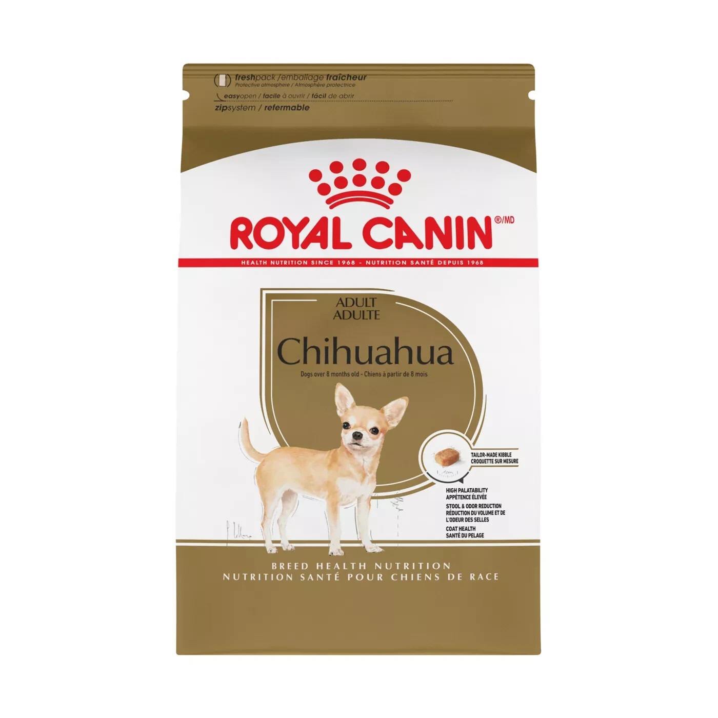 Royal Canin Chihuahua Adult Dry Dog Food 10lb Breed-Specific Nutrition