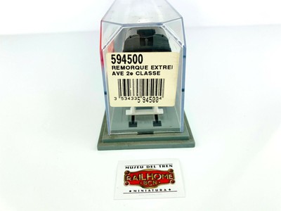 Remorque Jouef 594500 – Extrémité Avec 2 Voitures De 2e Classe – Neuf – Train Miniature HO