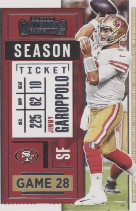 2020 Panini Contenders Jimmy Garoppolo #24 - 1 of 2
