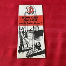 Sinclair Gasoline 1934 Brochure