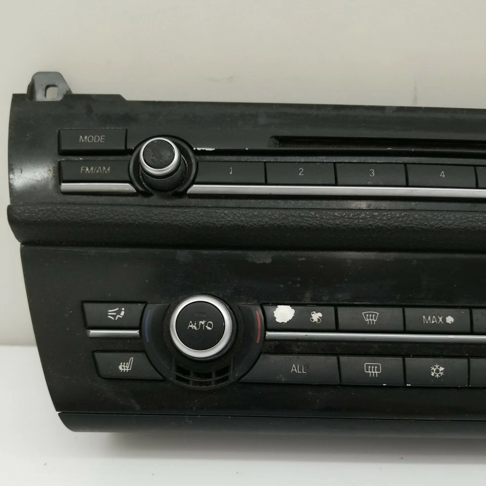 2011-2016 Bmw 535I Radio Cd Player Stereo Audio Climate Control Panel 9236480 - Image 3 of 4