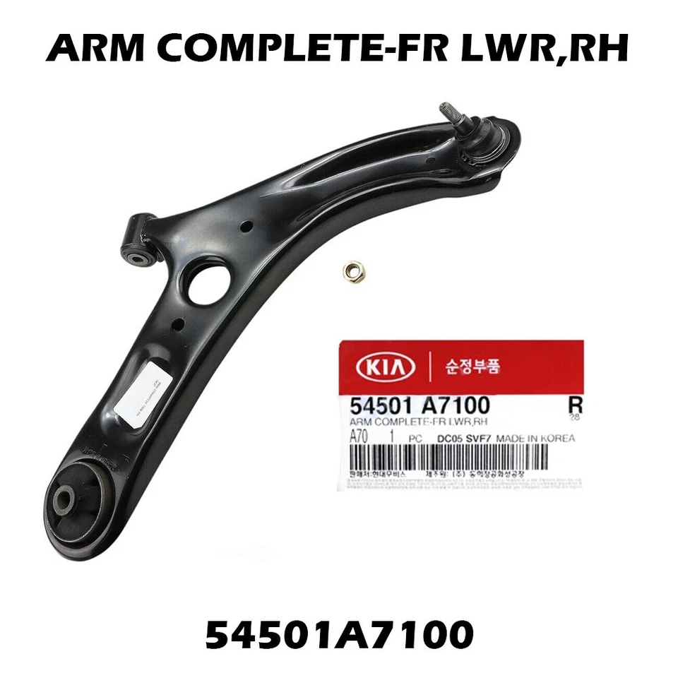 ⭐Genuino⭐ Brazo de control inferior DELANTERO LH RH 2P 1 JUEGO para kia Forte Forte5 Forte Koup Foto 3 de 4