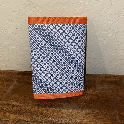 Vintage DC Shoe Co Trifold Wallet Orange Trim - Picture 2 of 4