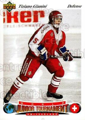 1991-92 Upper Deck Czech World Juniors #31 Tiziano Gianini