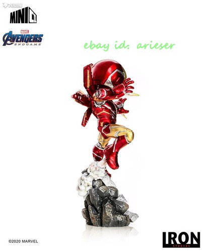 Iron Studios Minico Iron Man Avengers Endgame Statue In Stock New Toys Action - Picture 3 of 8