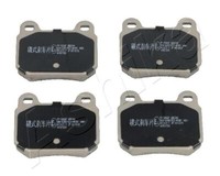 Ashika 51-05-506 Bremsbelagsatz, Scheibenbremse Hinten FüR Mitsubishi