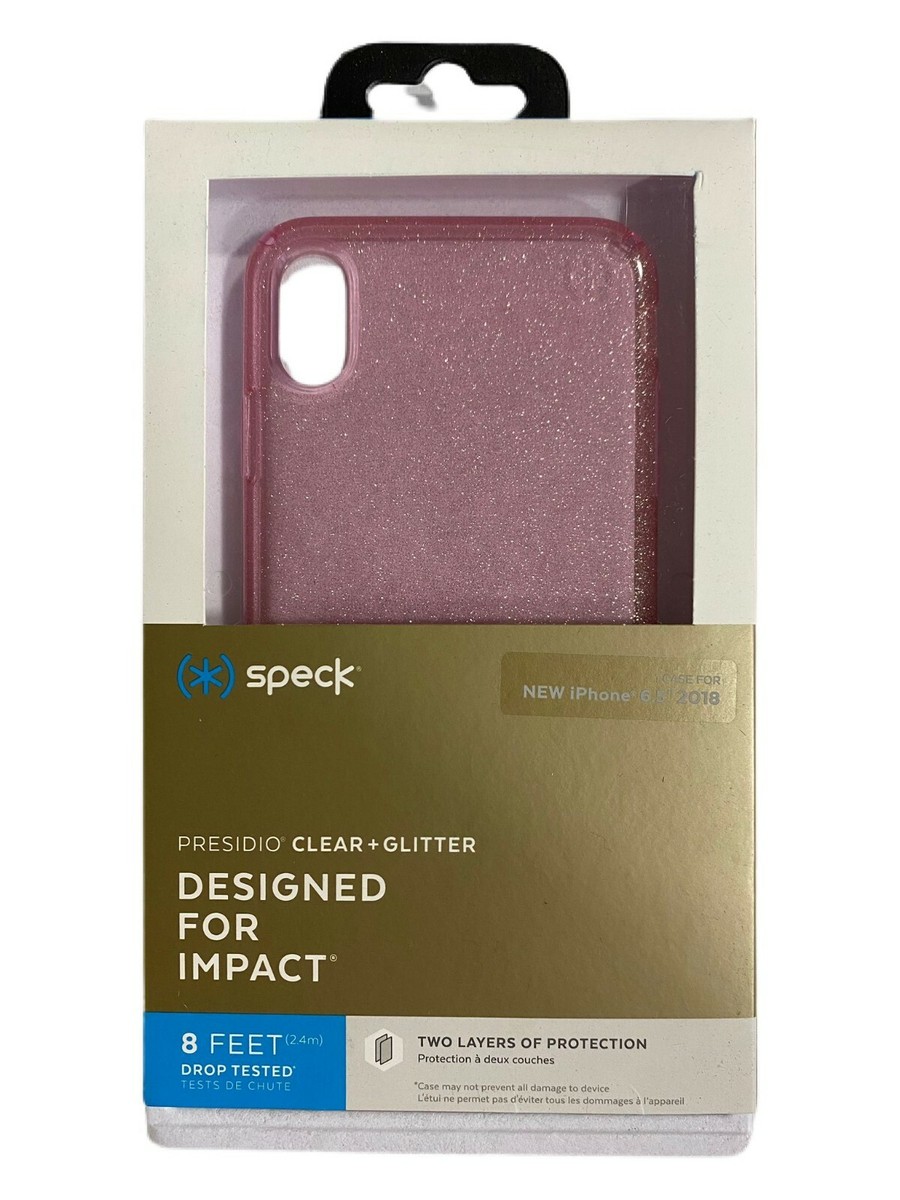 pink speck presidio clear glitter