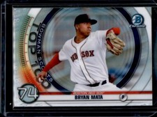 2020 Bowman - Bowman Scouts Top 100 Chrome #BTP-74 - Bryan Mata 