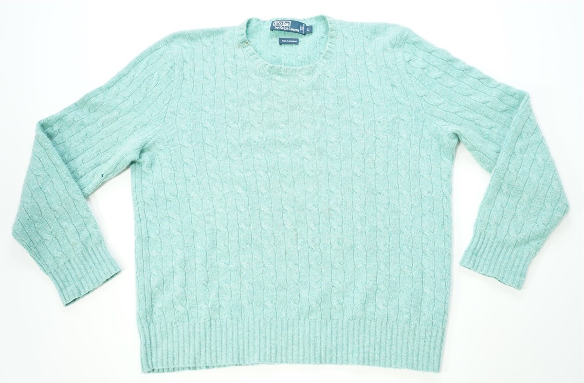 Rare Vintage POLO RALPH LAUREN 100% Cashmere Cable Knit Rare Vintage POLO RALPH LAUREN 100% Cashmere Cable Knit