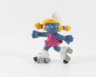 Smurf Smurfs === 2.0126 === comics no toxico CNT roller skating Smurfette