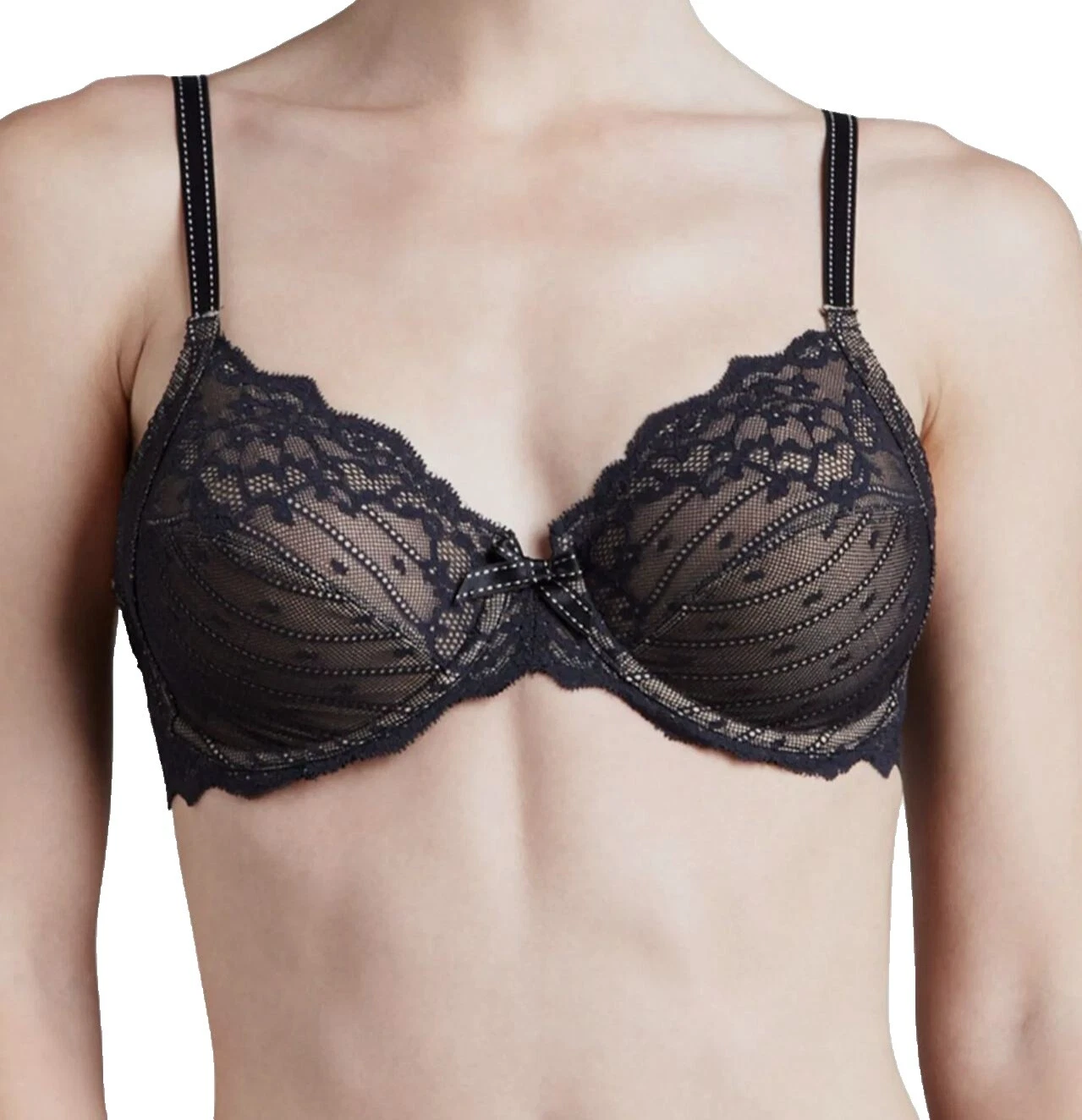 Juegos de sujetadores y sujetadores para mujer Chantelle a rayas