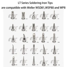 Durable soldering iron tip replacement tip for Weller WSD81 WD1000 WSP80 WP80 LT