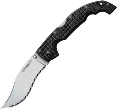 Cold Steel XL Voyager Lockback Vaquero Folding Stainless Pocket Knife 29AXVS