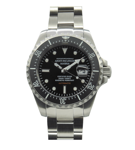 Orologio Da Uomo Automatico Subacqueo Militare Doppio Cinturino Made In  Italy | eBay