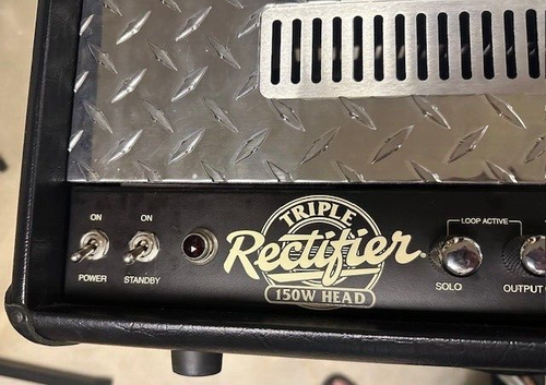 MESA BOOGIE TRIPLE Rectifier 150W HEAD, 3 Channel, Footswitch, Cover FREE SHIP - Picture 5 of 18