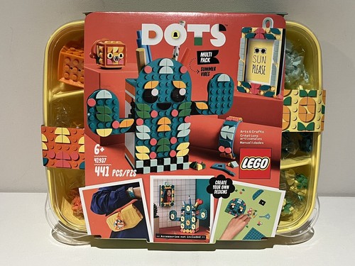 LEGO DOTS 41937 SUMMER VIBES Pencil Holder Bag Tag Bracelet Picture Frame New  - Bild 1 von 4