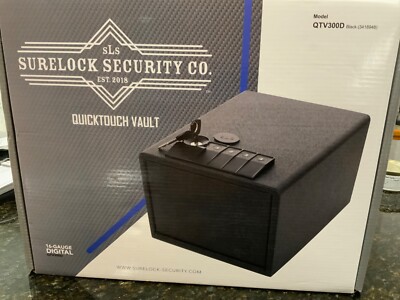 Surelock Security Quick Access Quicktouch Vault Safe QTV300D | eBay