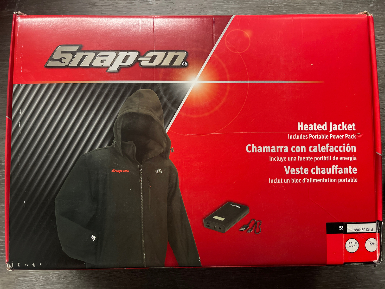 NEW* Snap On Men's Heated Jacket Size 