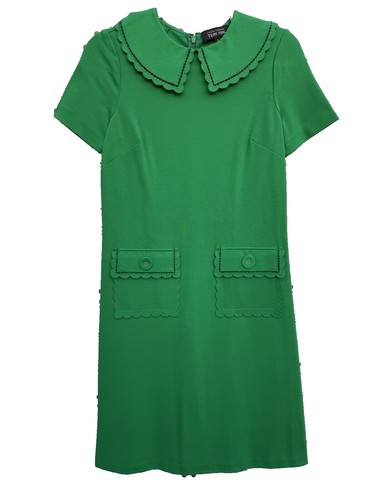 green emerald velvet dress Teri Jon Metallic Jacquard Off-The-Shoulder Gown - Gold main image 0