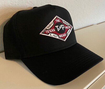 Cap / Hat (Black) - Texas & Pacific (T&P) Baseball Cap - #2193 - NEW