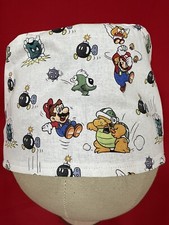 Men/Women Surgical Scrub Cap Lined Party Characters 100 Cotton