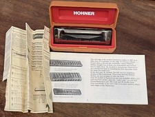 VTG HOHNER 560 G Special 20 Marine Band Harmonica, Key of E w Case  Paperwork
